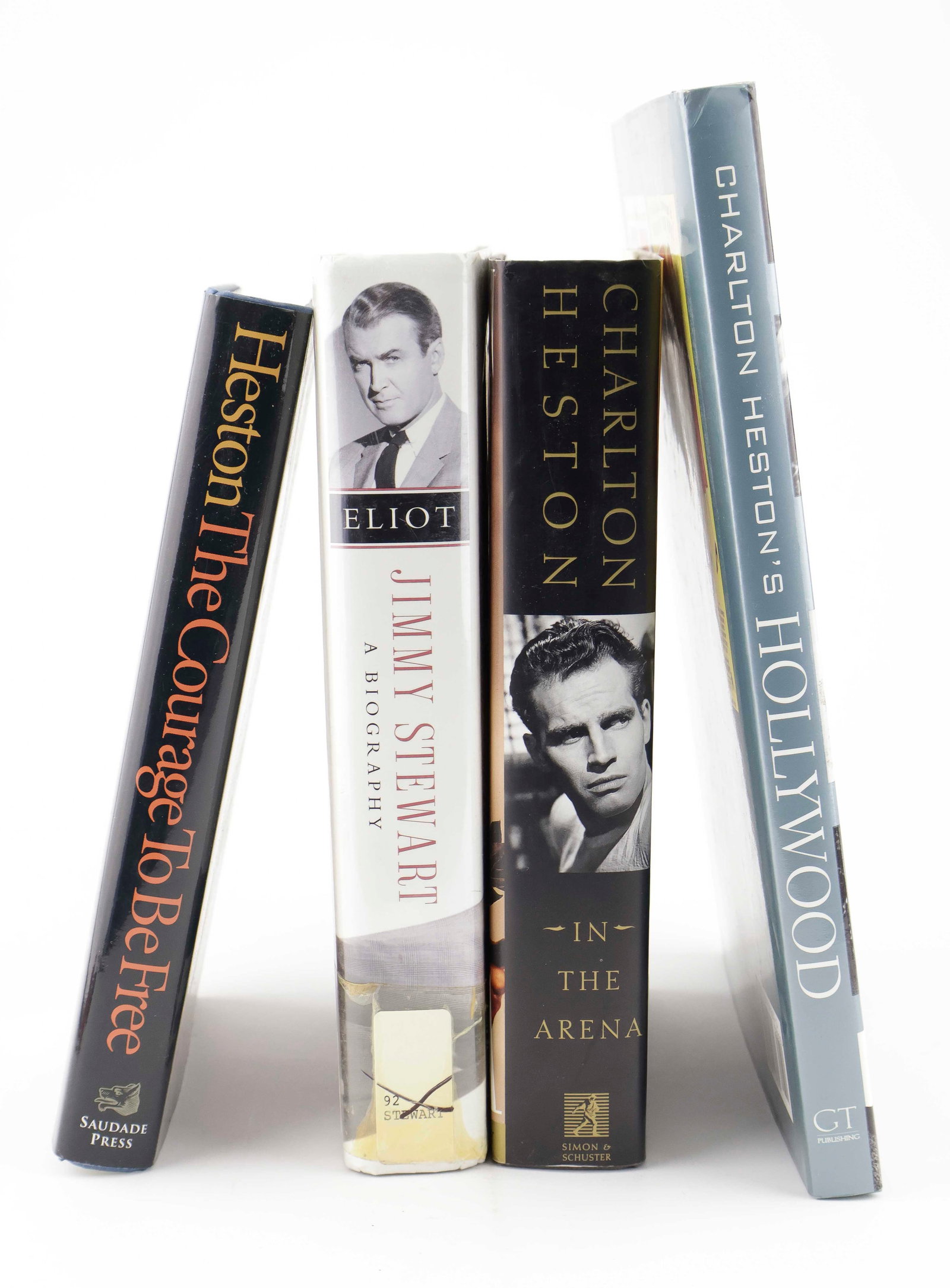 CHARLTON HESTON: (1923-2008) American film actor, a leading man who won an Academy Award for ‘Ben Hur’, and also starred in ‘The Ten Commandments’ and ‘Planet of the Apes’. Lot of t