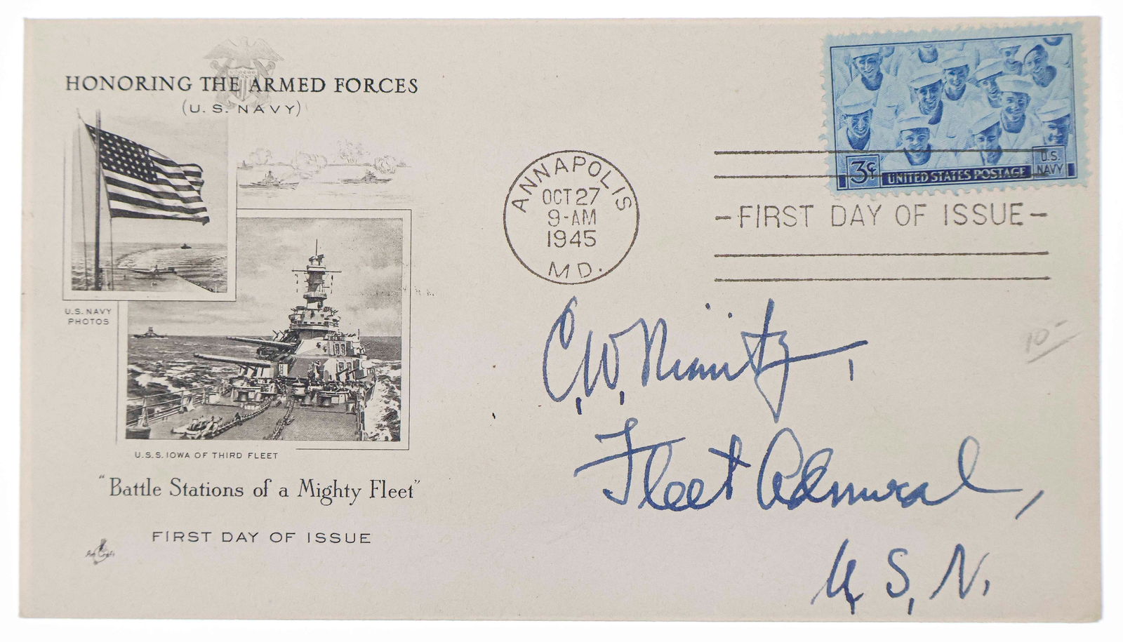 CHESTER W. NIMITZ (1 of 1)