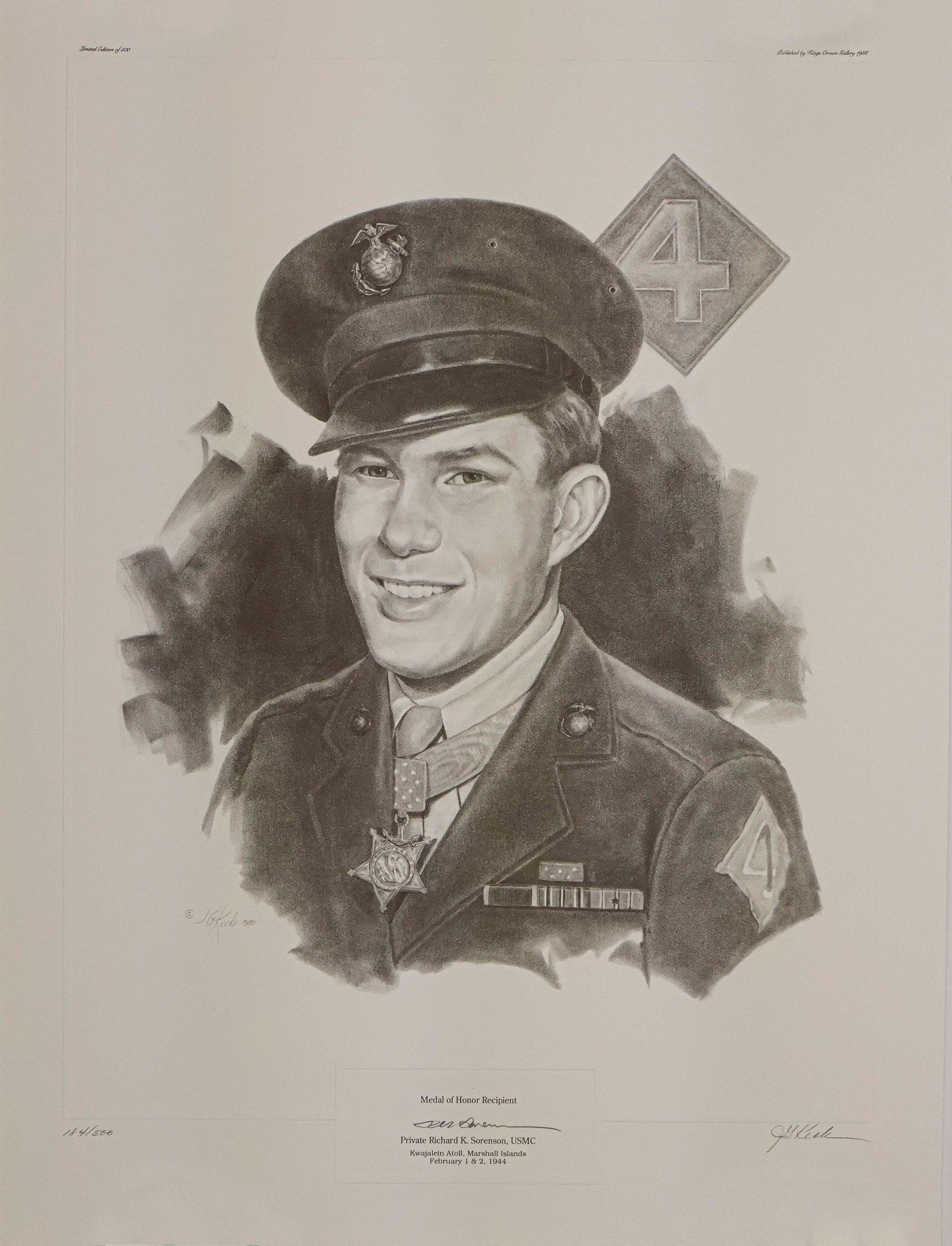 WORLD WAR II MEDAL OF HONOR RECIPIENTS (6) (1 of 7)