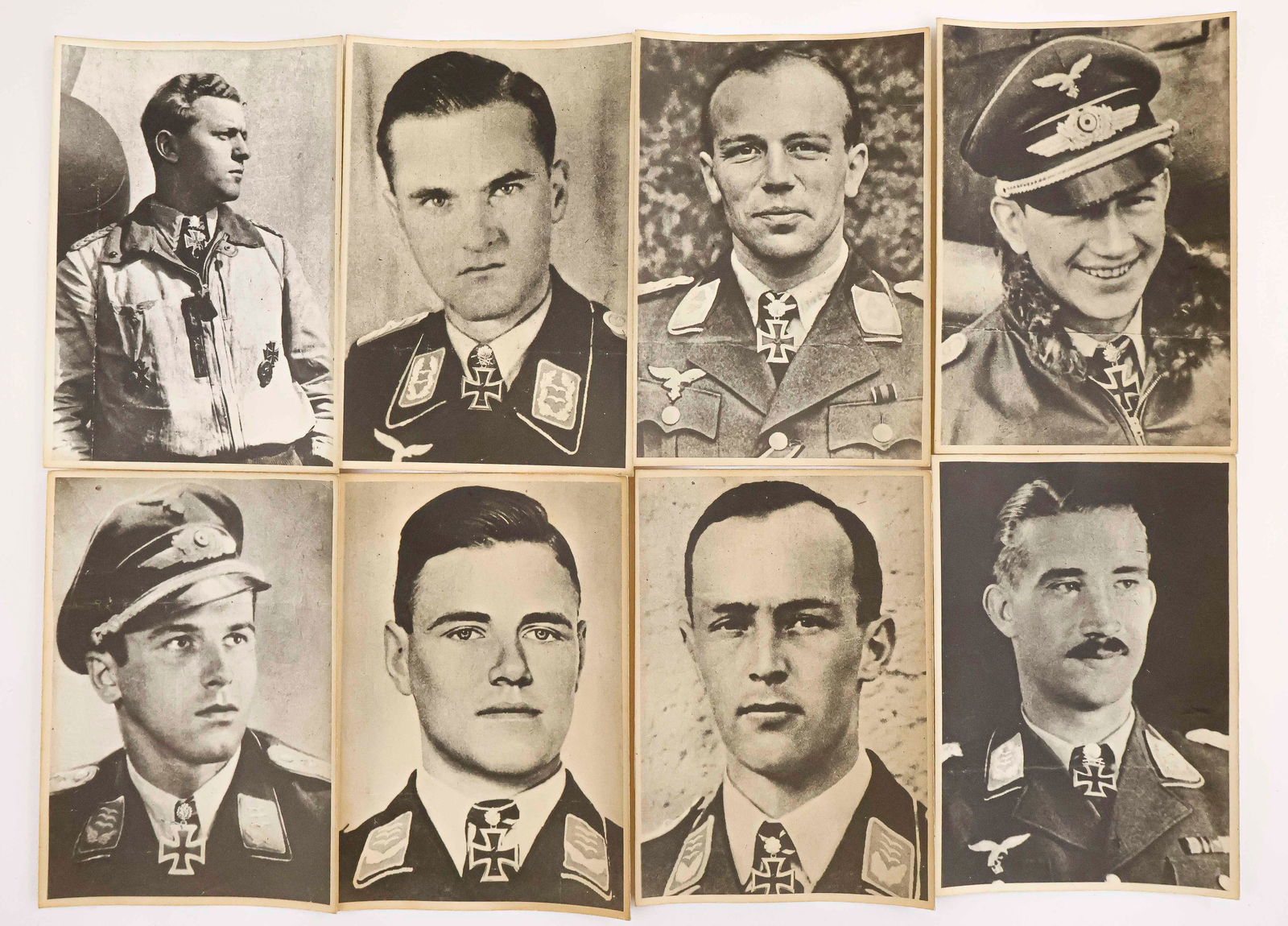 WORLD WAR II GERMAN PHOTO POSTCARDS (8) (1 of 2)