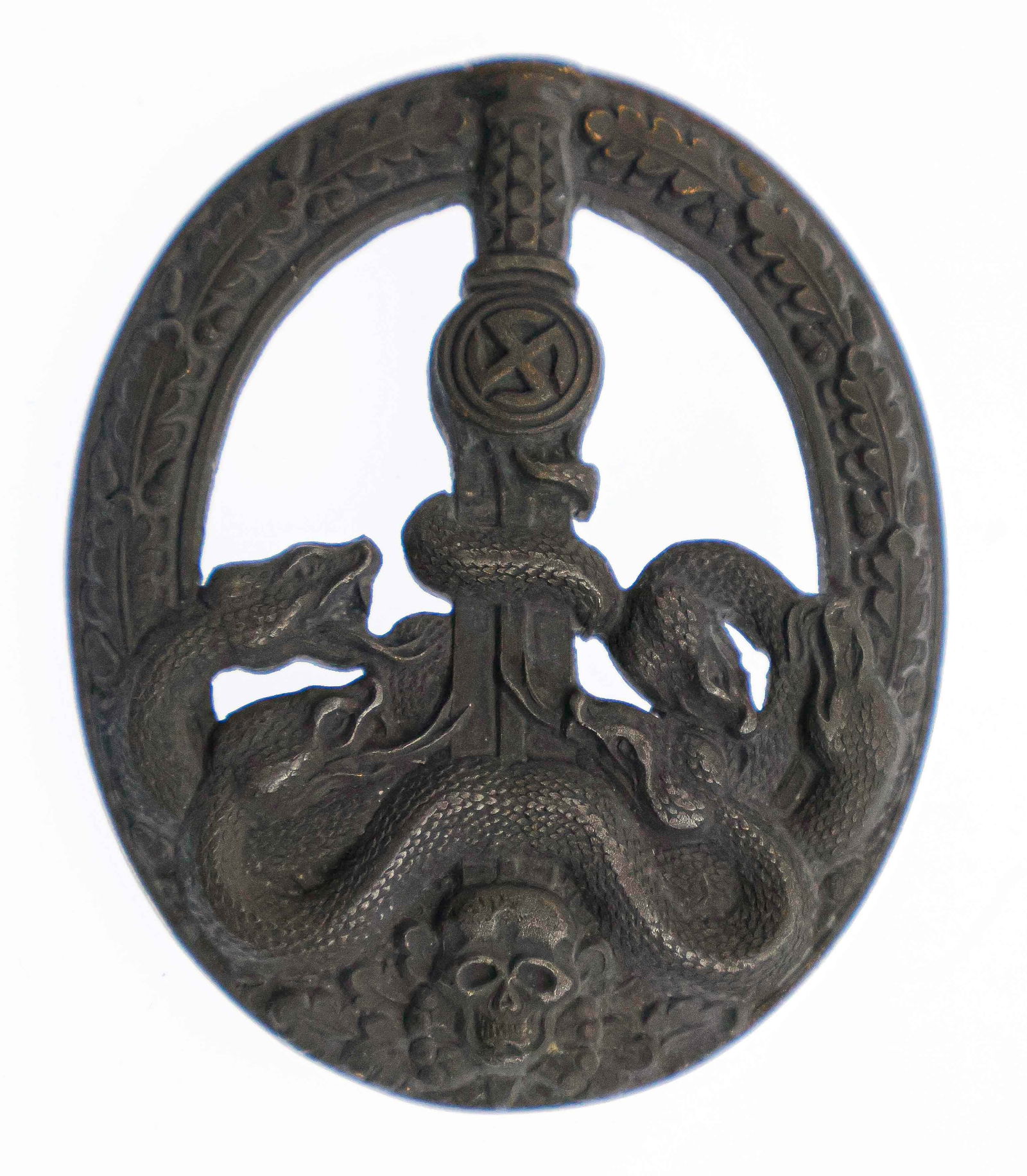 GERMAN WWII SS ANTI-PARTISAN BADGE (1 of 4)
