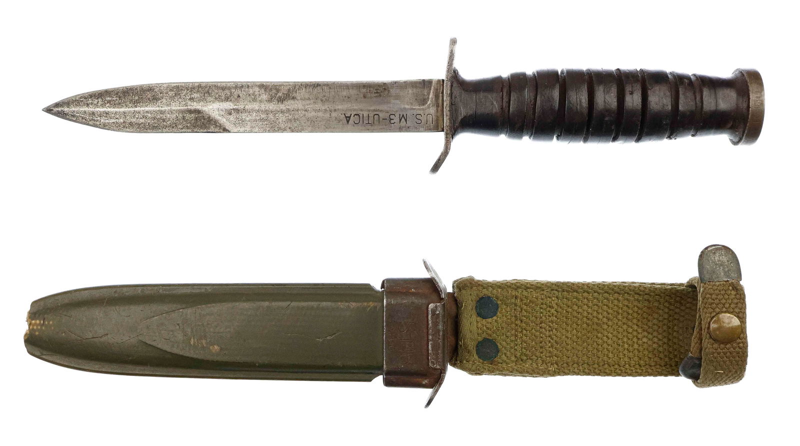 WORLD WAR II M3 FIGHTING KNIFE (1 of 3)