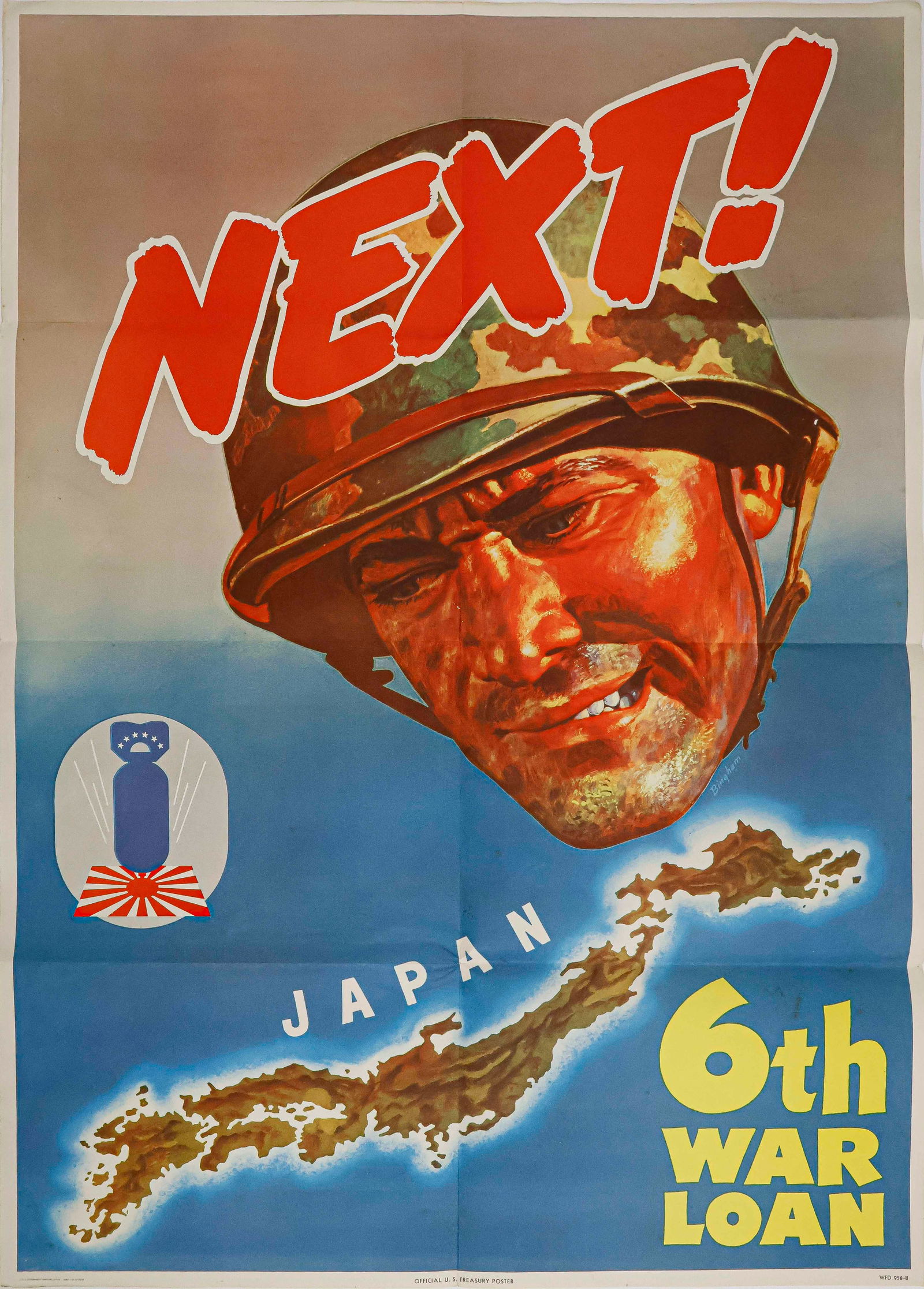 AMERICAN WAR LOAN POSTER: JAPAN IS ‘NEXT!’ (1 of 1)
