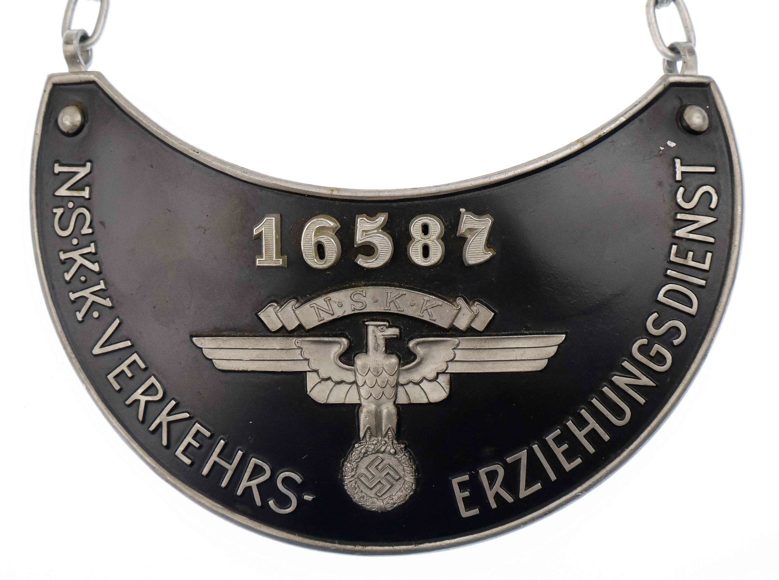 NSKK TRAFFIC EDUCATION SERVICE GORGET (1 of 3)