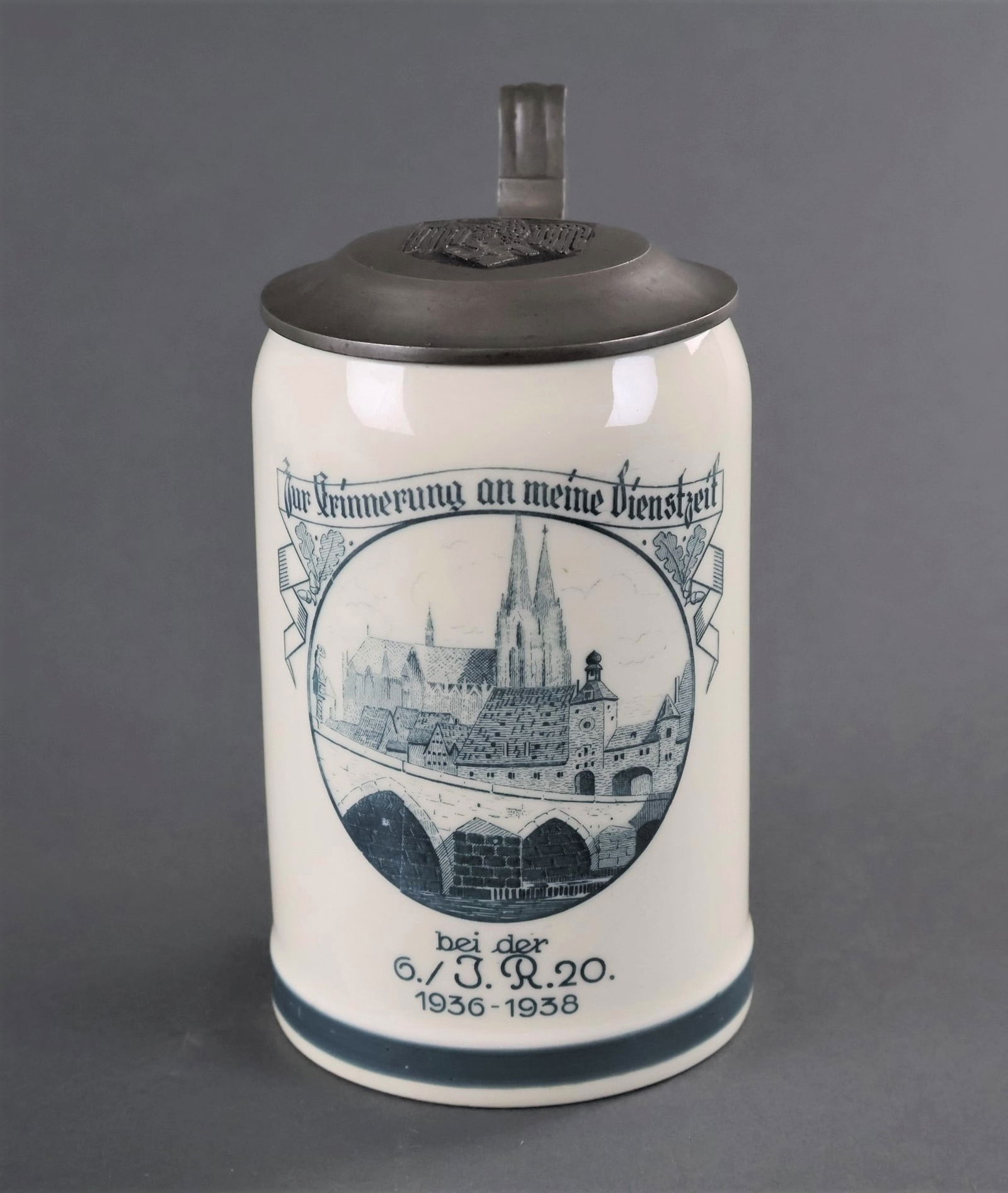 WEHRMACHT HEER SERVICE BEER STEIN (1 of 8)