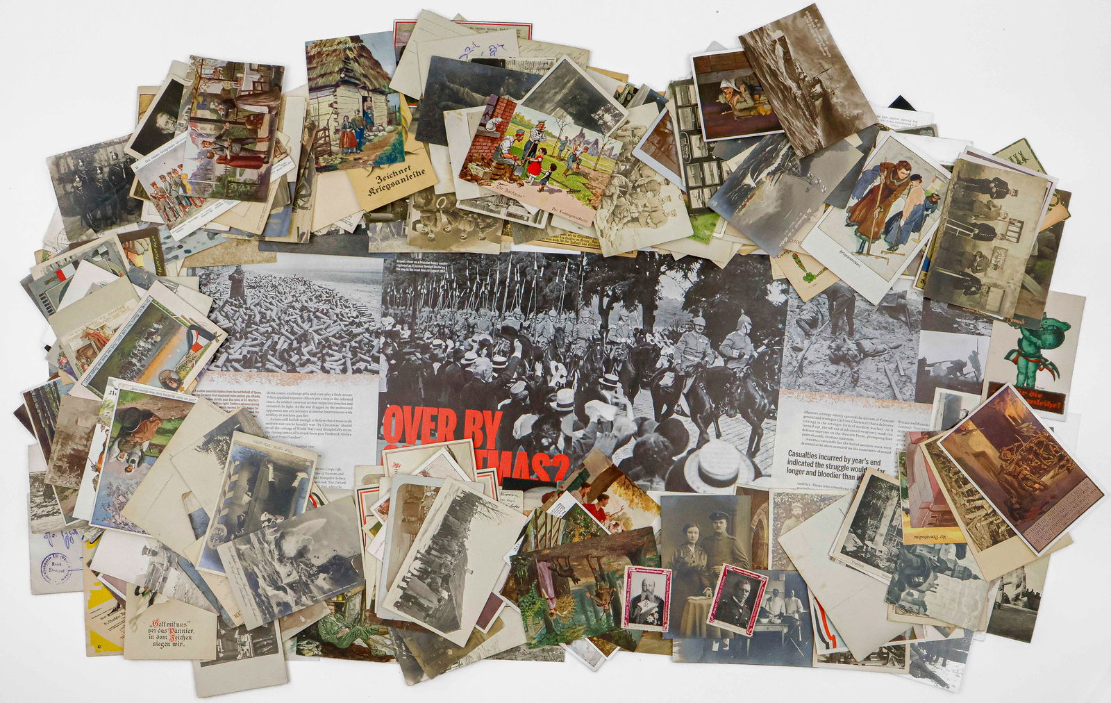GERMAN WORLD WAR I POSTCARD COLLECTION (150+) (1 of 1)
