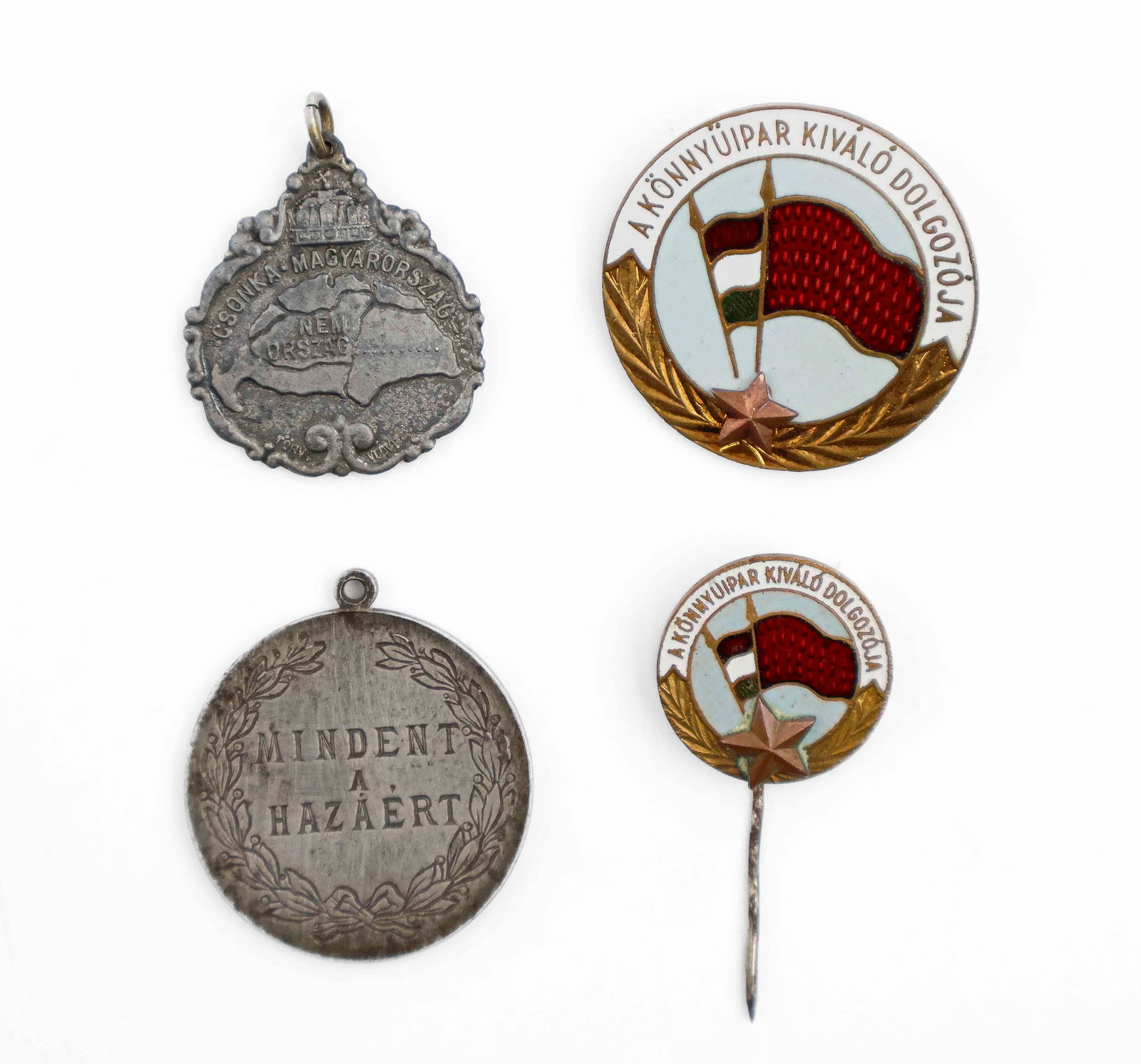HUNGARIAN WORLD WAR I MEDALS (2) (1 of 2)