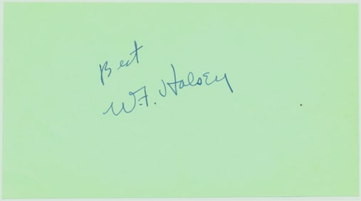 HUSBAND KIMMEL AND WILLIAM F. HALSEY