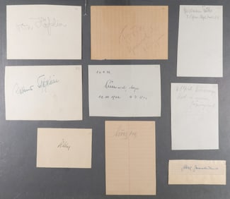 KNIGHTíS CROSS AND JULY 20TH PLOT SIGNATURES (8)