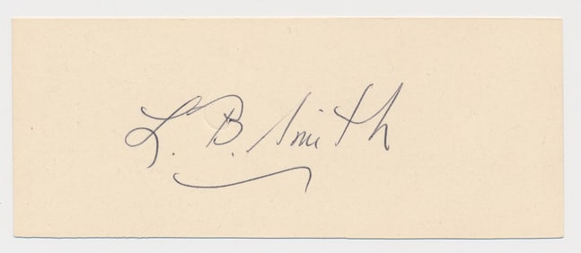 LEONARD B. ‘TUCK’ SMITH