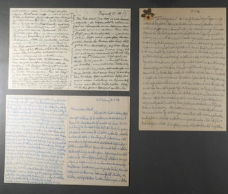 LETTERS TO ALLIED PRISONER ALBERT KESSELRING BY HIS WIFE & FAMILY (75+)
