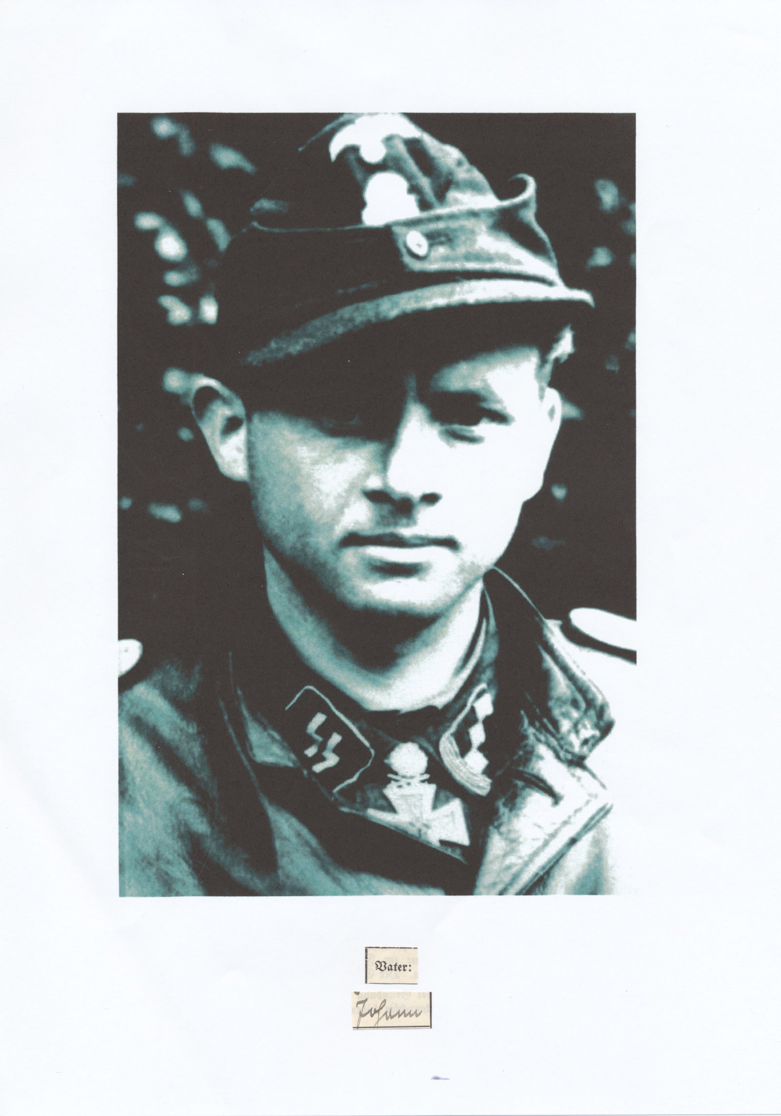 MICHAEL WITTMANN: (1914 - 1944) Waffen-SS Panzer ace, known for his actions during the Battle of Villers-Bocage in June 1944, in which his tank destroyed fourteen enemy tanks, fifteen personnel carriers, and two anti-t