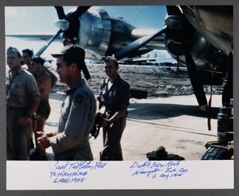 PAUL TIBBETS AND THEODORE 'DUTCH' VAN KIRK