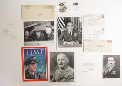 WORLD WAR II AIR FORCE GENERALS AND AVIATORS (10)