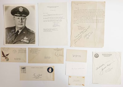 WORLD WAR II AIR FORCE GENERALS AND AVIATORS (9)