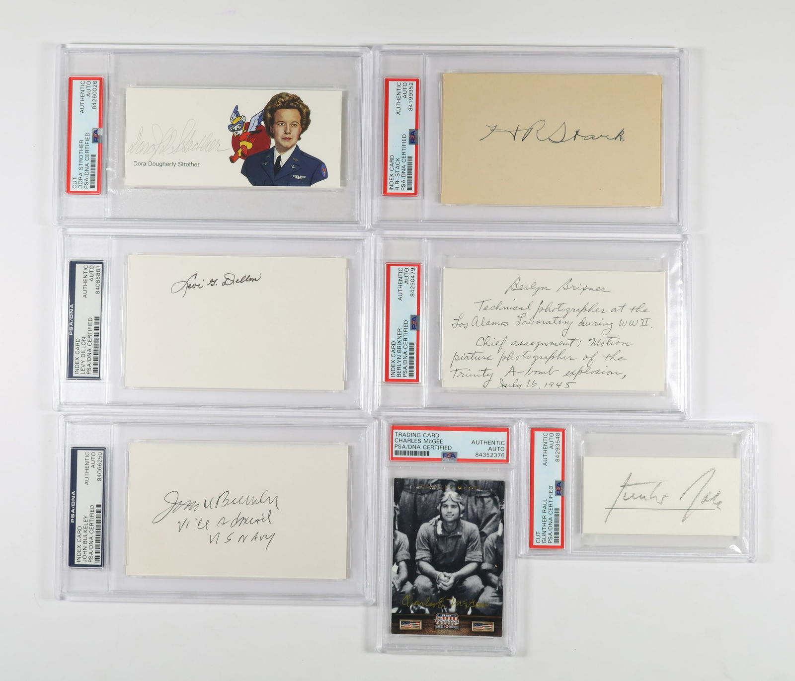 WORLD WAR II NOTABLES (7) (1 of 1)