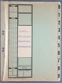 GERMAN 13TH CAVALRY DOCUMENT GROUPING