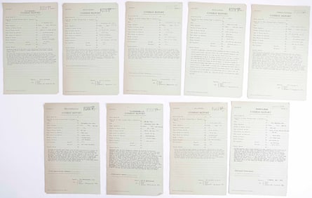 WORLD WAR II POLISH SQUADRON COMBAT REPORTS (9)