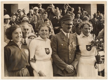 ADOLF HITLER ORIGINAL HOFFMAN PRESS PHOTO