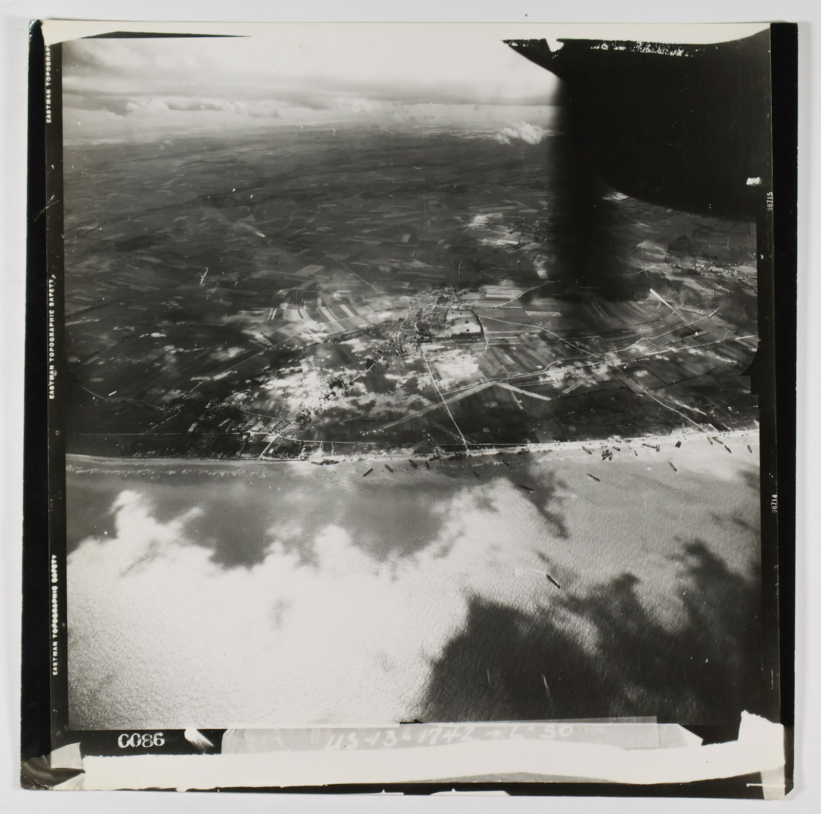 D-DAY AERIAL PHOTOGRAPHS (2) (1 of 3)