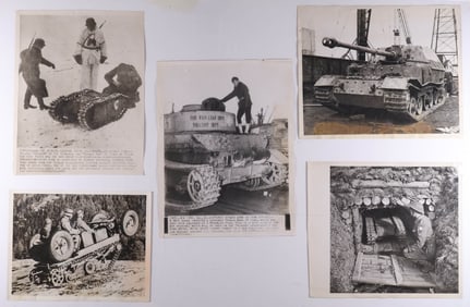 GERMAN 'SPECIALTY' ARMOR PRESS PHOTOS