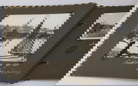 GERMAN LUFTWAFFE ARTILLERYMAN'S DUNKIRK PHOTO ALBUM