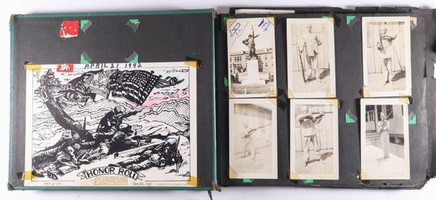 PHOTO ALBUM OF A MARINE AT PELELIU