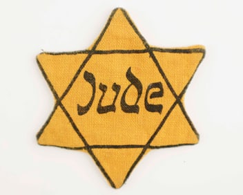 GERMAN 'JUDE' CLOTH STAR OF DAVID