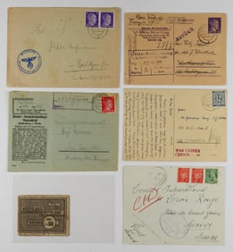 CONCENTRATION CAMP COVERS AND SCRIP (6)