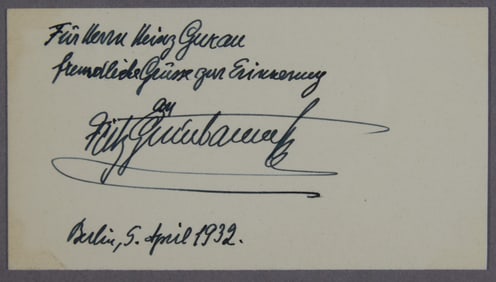 FRITZ GRUNBAUM