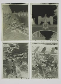 SOLDIER'S NEGATIVES OF SCENES FROM DACHAU (8)