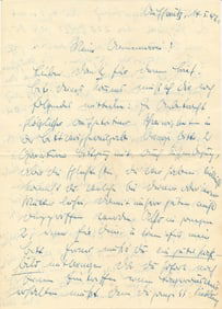 SS-OBERFUHRER WRITES FROM AUSCHWITZ (2)