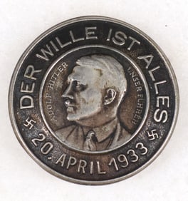 'DER WILLE IST ALLES' BADGE