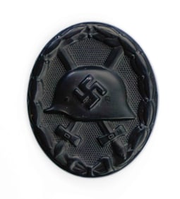 GERMAN WOUND BADGE IN BLACK