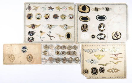 LUFTHANSA AND RELATED TRANSPORTATION PINS AND BADGES (83)