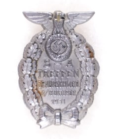S.A. TREFFEN BRAUNSCHWEIG BADGE