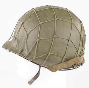 U.S. ARMY WORLD WAR II M1 HELMET