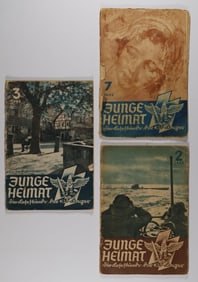 'JUNGE HEIMAT' HITLER YOUTH MAGAZINES (3)