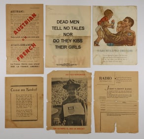 GERMAN PROPAGANDA AIMED AT G.I.S