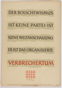 NAZI PARTY PROPAGANDA BROADSIDES (11)