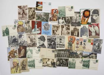 THIRD REICH POSTCARDS (40+)