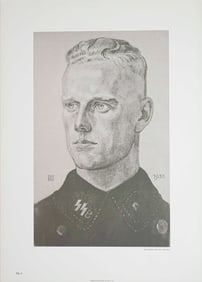 WILLRICH PRINT OF AN SS MAN