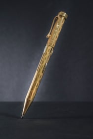 ADOLF HITLER GOLD MECHANICAL PENCIL, GIFTED TO EVA BRAUN'S FATHER