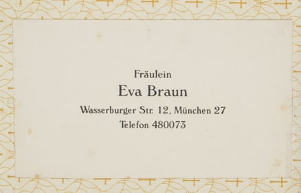 EVA BRAUN'S PRAYER AND HYMN BOOK