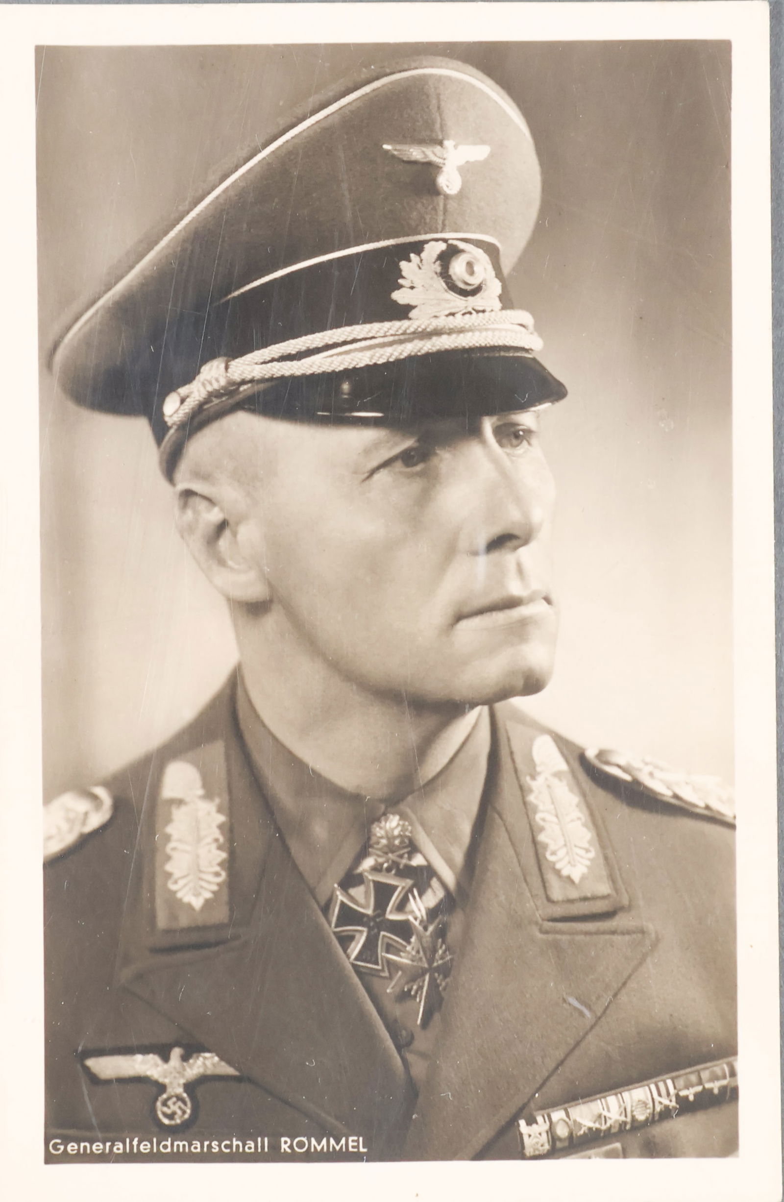 ERWIN ROMMEL PHOTOGRAPH TAKEN FROM HIS DESK (1 of 4)