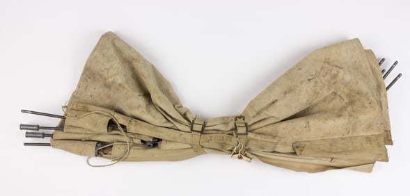 GEN. CLARENCE R. HUEBNER'S FOLDING COT