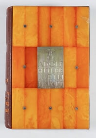 DELUXE, AMBER COVERED EDITION OF 'MEIN KAMPF'