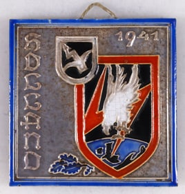 GERMAN NIGHT FIGHTER 'HOLLAND' PLAQUE