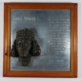 HEINRICH HIMMLER PRESENTATION PLAQUE