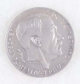 ADOLF HITLER SILVER MEDAL